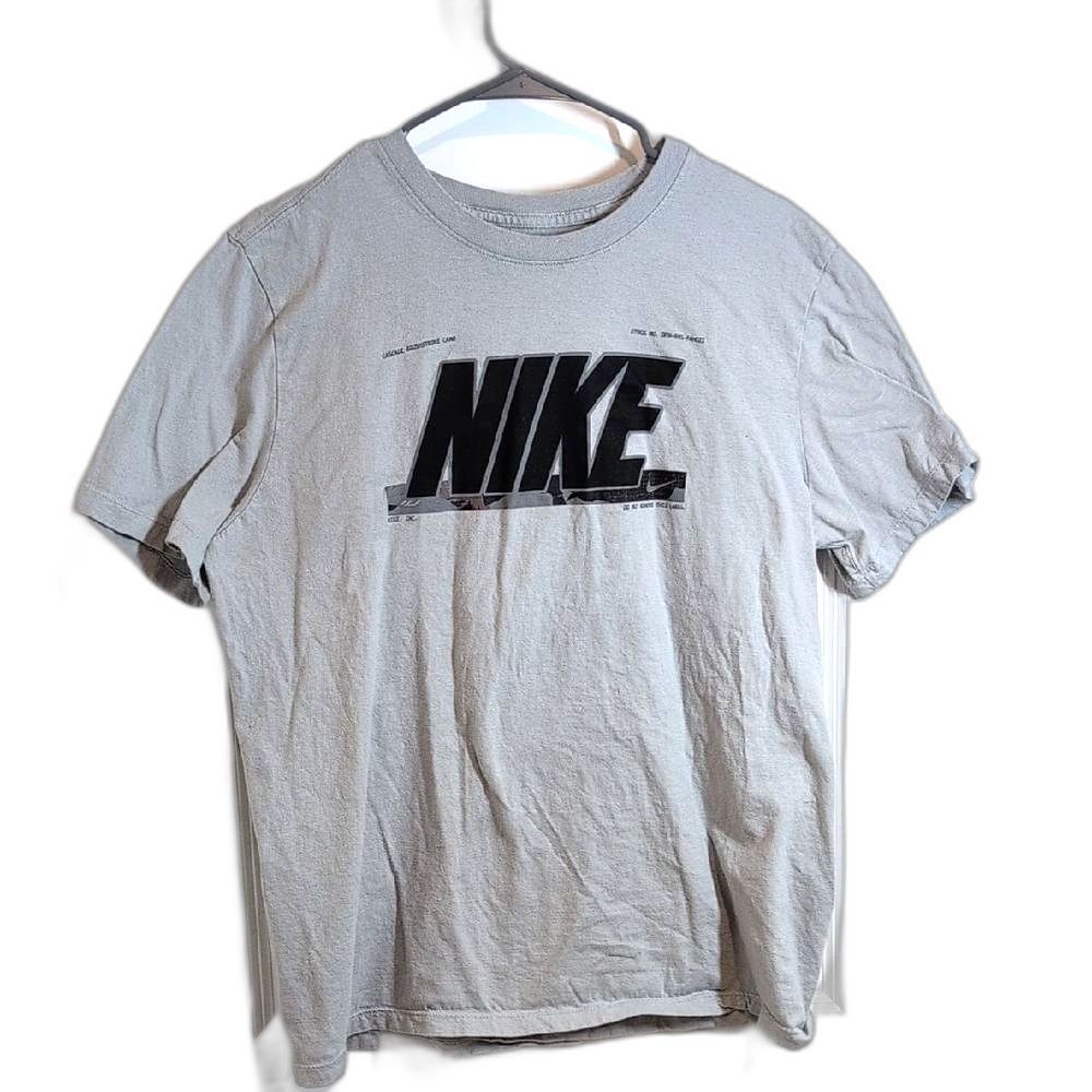 Nike Gray Men's Cascade Brushstroke Camo T-Shirt